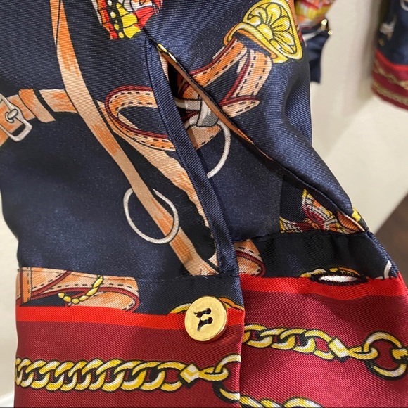 NWOT Zara chain print midi shirt SOLD!! - Picture 7 of 15